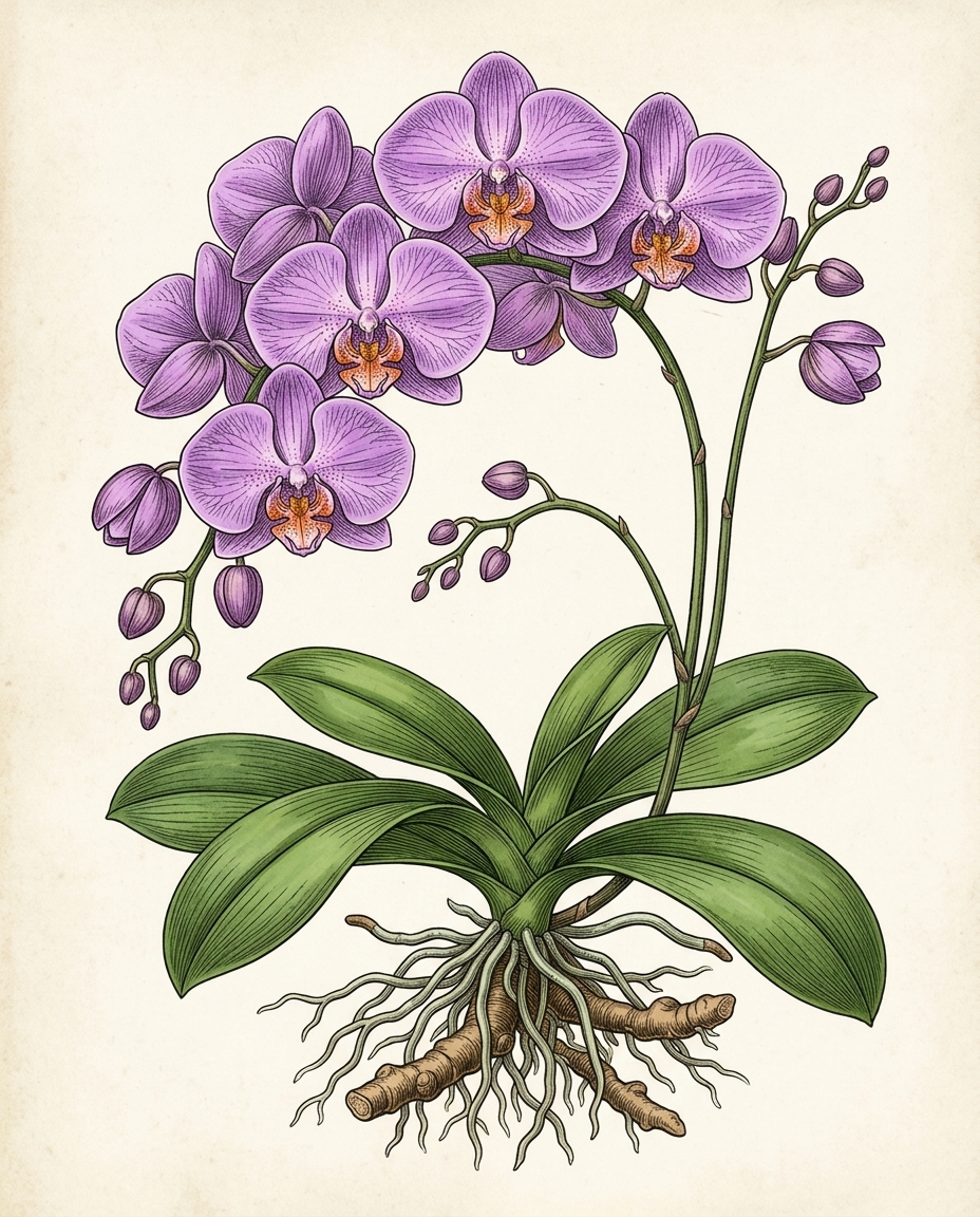 Purple Phalaenopsis